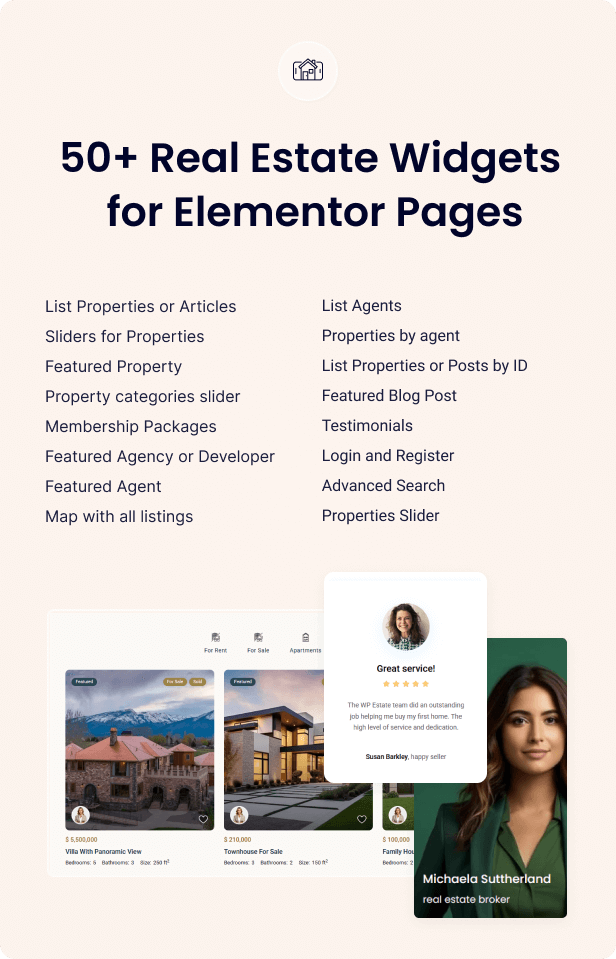 wpresidence features